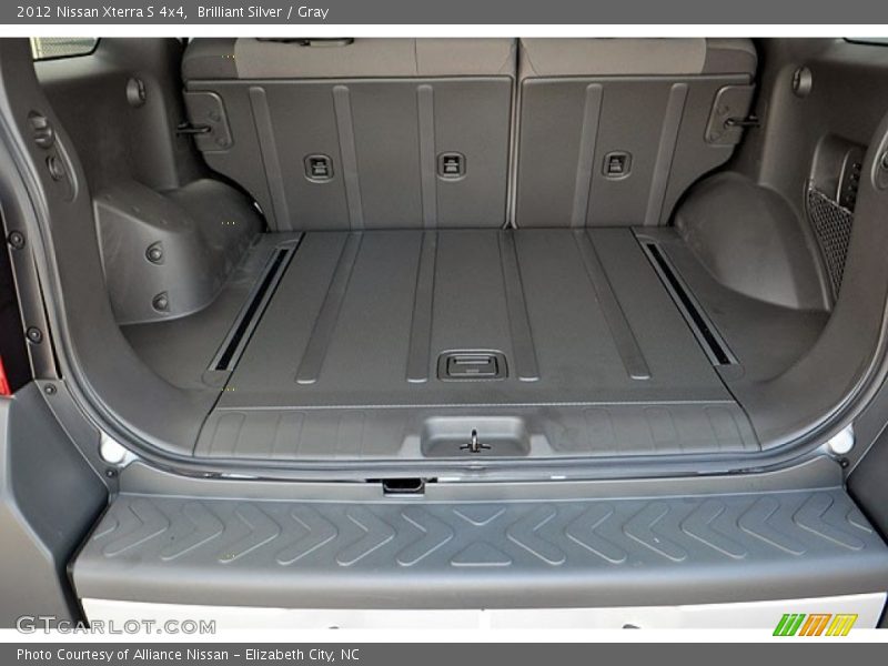 Brilliant Silver / Gray 2012 Nissan Xterra S 4x4