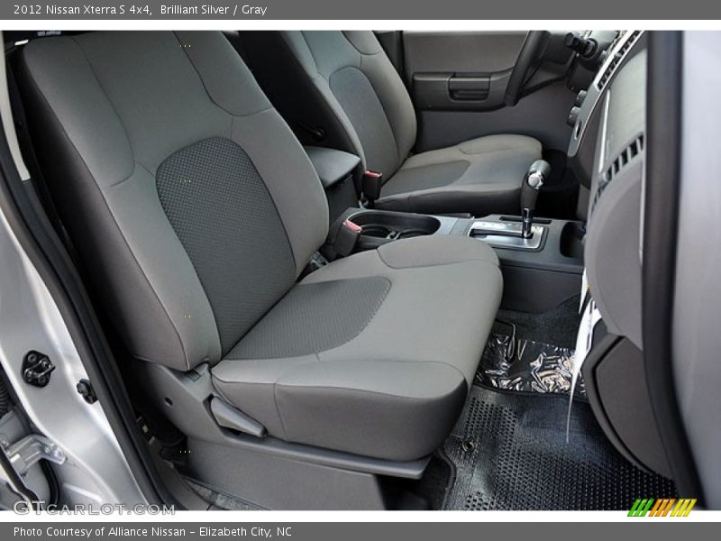 Brilliant Silver / Gray 2012 Nissan Xterra S 4x4