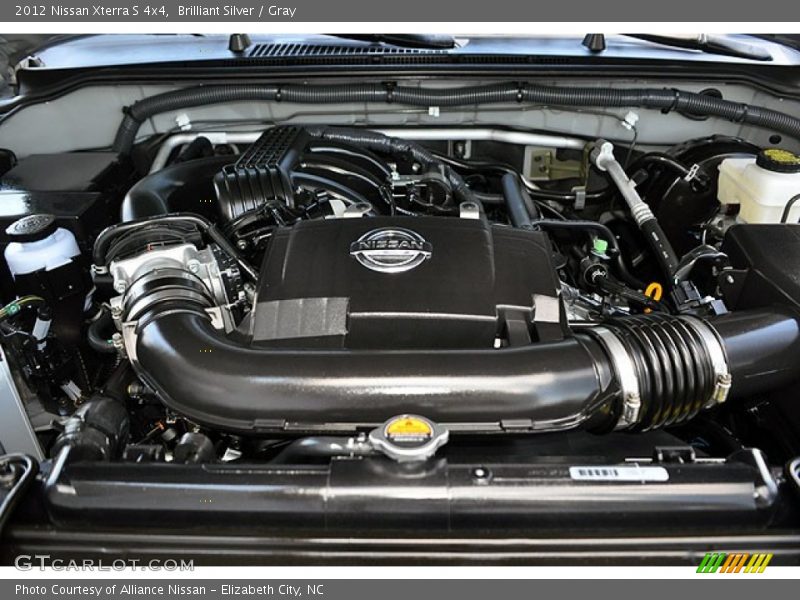 Brilliant Silver / Gray 2012 Nissan Xterra S 4x4