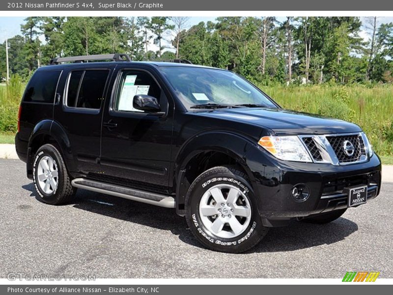 Super Black / Graphite 2012 Nissan Pathfinder S 4x4