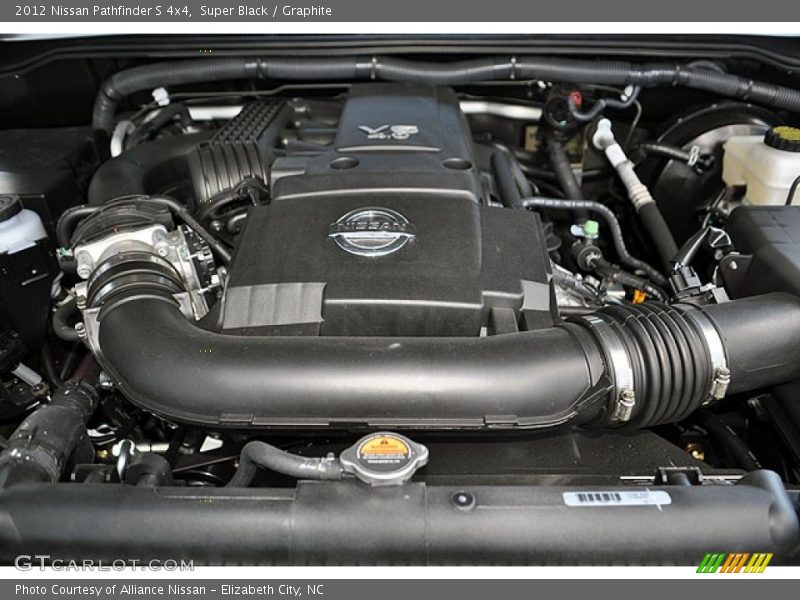 Super Black / Graphite 2012 Nissan Pathfinder S 4x4