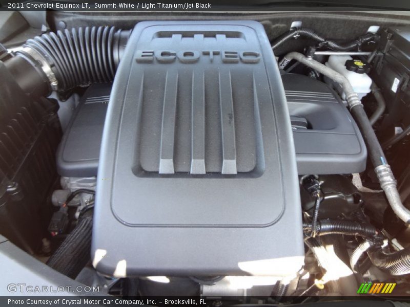 Summit White / Light Titanium/Jet Black 2011 Chevrolet Equinox LT