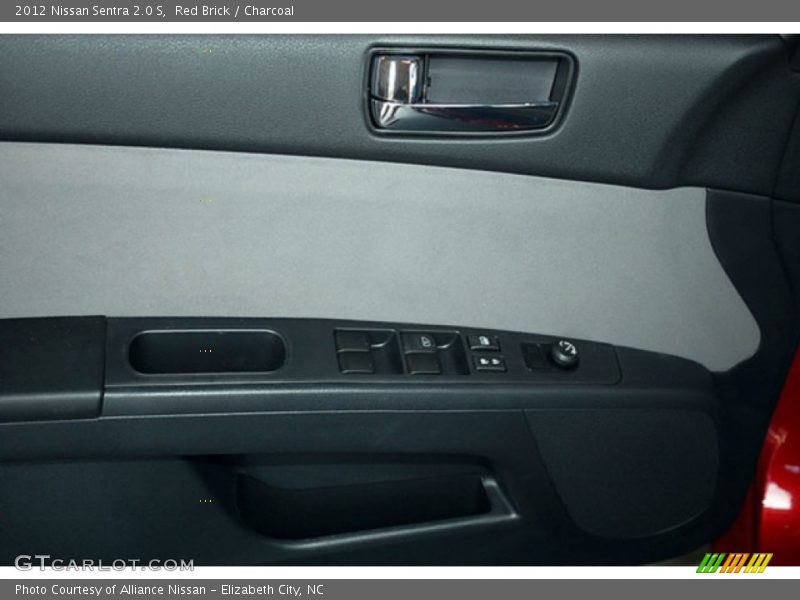 Red Brick / Charcoal 2012 Nissan Sentra 2.0 S
