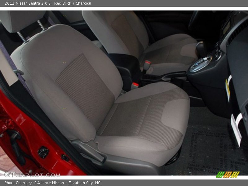 Red Brick / Charcoal 2012 Nissan Sentra 2.0 S