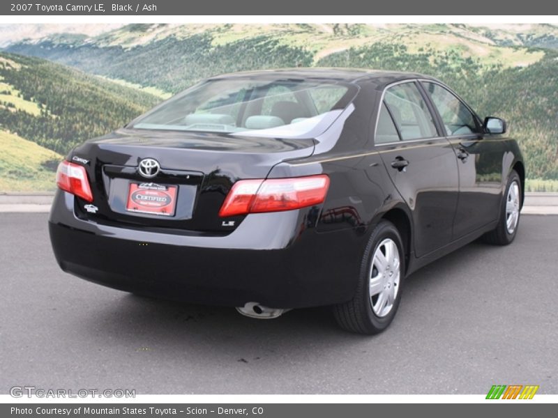 Black / Ash 2007 Toyota Camry LE