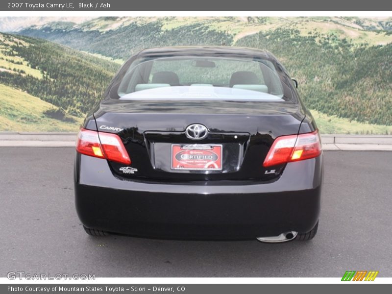 Black / Ash 2007 Toyota Camry LE