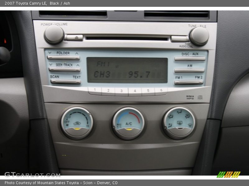 Black / Ash 2007 Toyota Camry LE