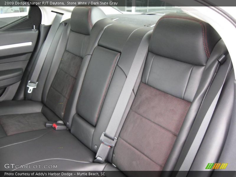 Stone White / Dark Slate Gray 2009 Dodge Charger R/T Daytona