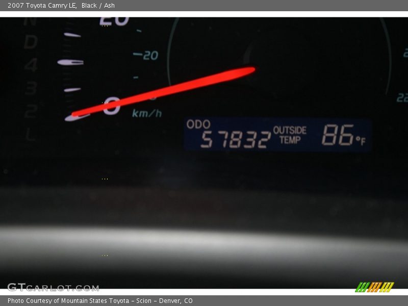 Black / Ash 2007 Toyota Camry LE