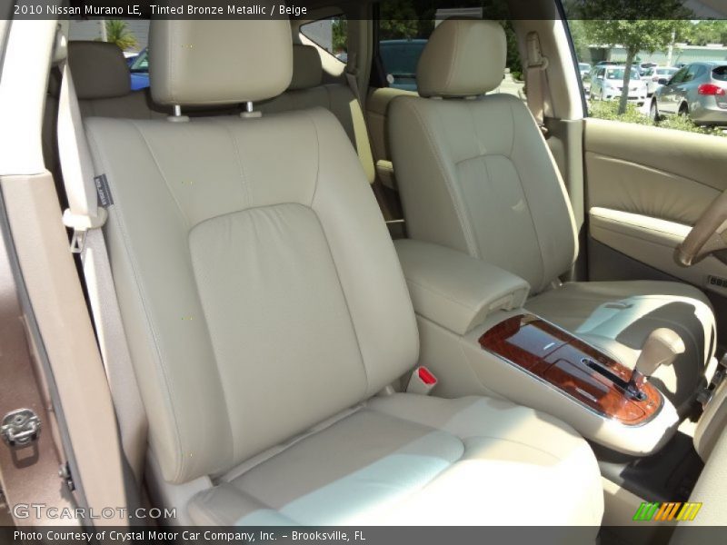 Tinted Bronze Metallic / Beige 2010 Nissan Murano LE