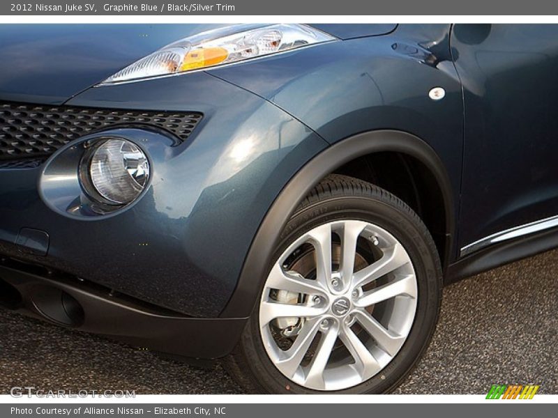 Graphite Blue / Black/Silver Trim 2012 Nissan Juke SV