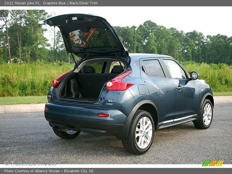 Graphite Blue / Black/Silver Trim 2012 Nissan Juke SV