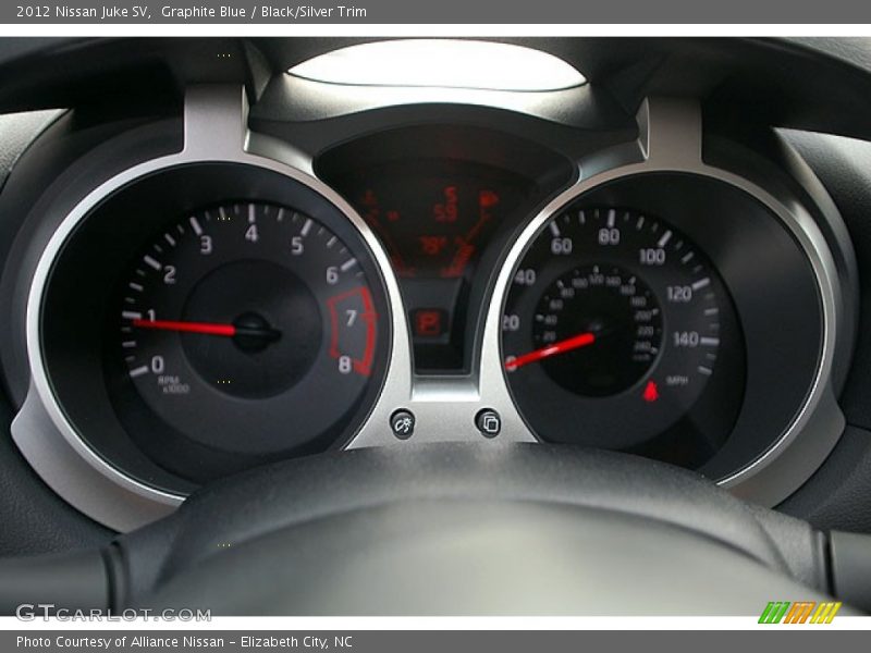 Graphite Blue / Black/Silver Trim 2012 Nissan Juke SV