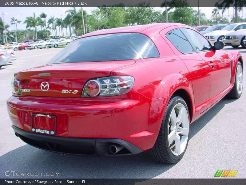 Velocity Red Mica / Black 2005 Mazda RX-8