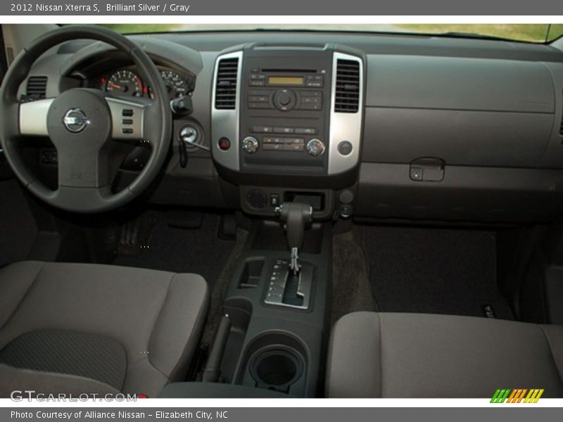 Brilliant Silver / Gray 2012 Nissan Xterra S