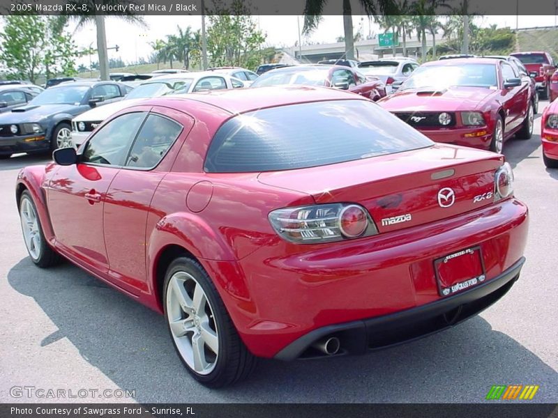 Velocity Red Mica / Black 2005 Mazda RX-8