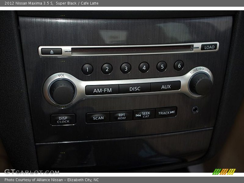 Super Black / Cafe Latte 2012 Nissan Maxima 3.5 S