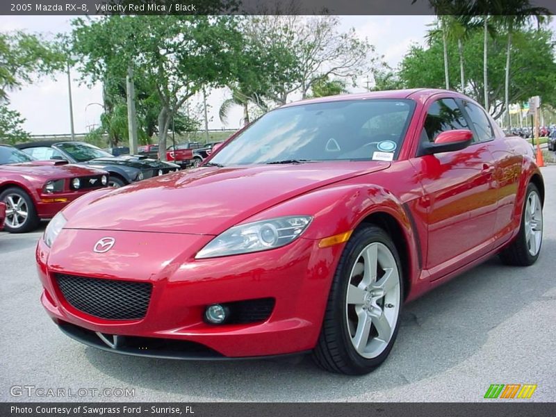 Velocity Red Mica / Black 2005 Mazda RX-8