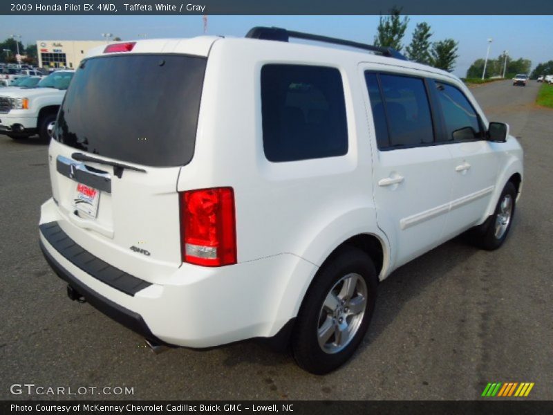 Taffeta White / Gray 2009 Honda Pilot EX 4WD