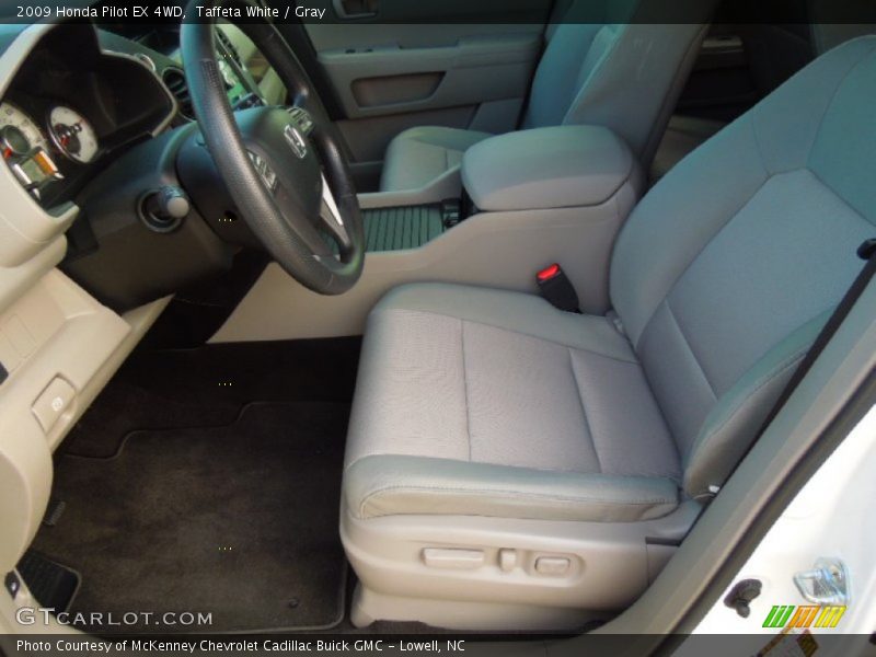 Taffeta White / Gray 2009 Honda Pilot EX 4WD