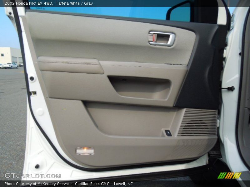 Taffeta White / Gray 2009 Honda Pilot EX 4WD