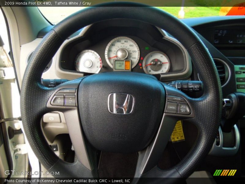 Taffeta White / Gray 2009 Honda Pilot EX 4WD