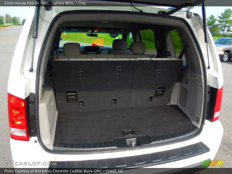 Taffeta White / Gray 2009 Honda Pilot EX 4WD