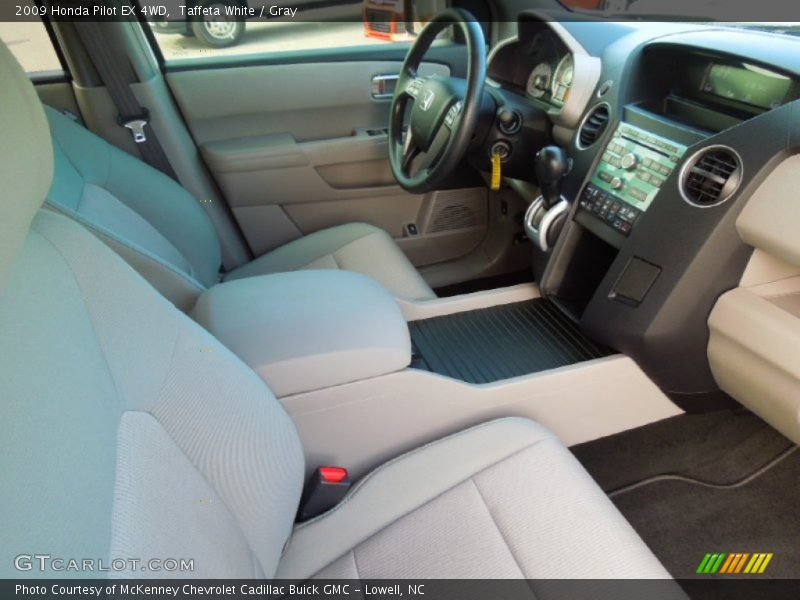 Taffeta White / Gray 2009 Honda Pilot EX 4WD