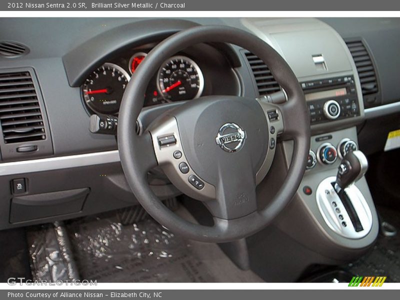 Dashboard of 2012 Sentra 2.0 SR