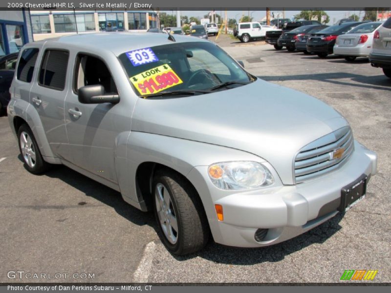 Silver Ice Metallic / Ebony 2009 Chevrolet HHR LS