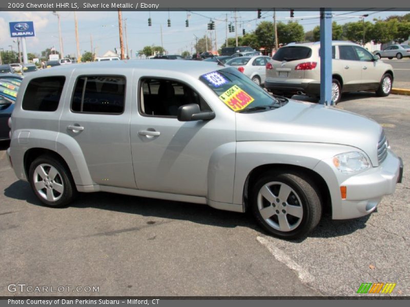Silver Ice Metallic / Ebony 2009 Chevrolet HHR LS