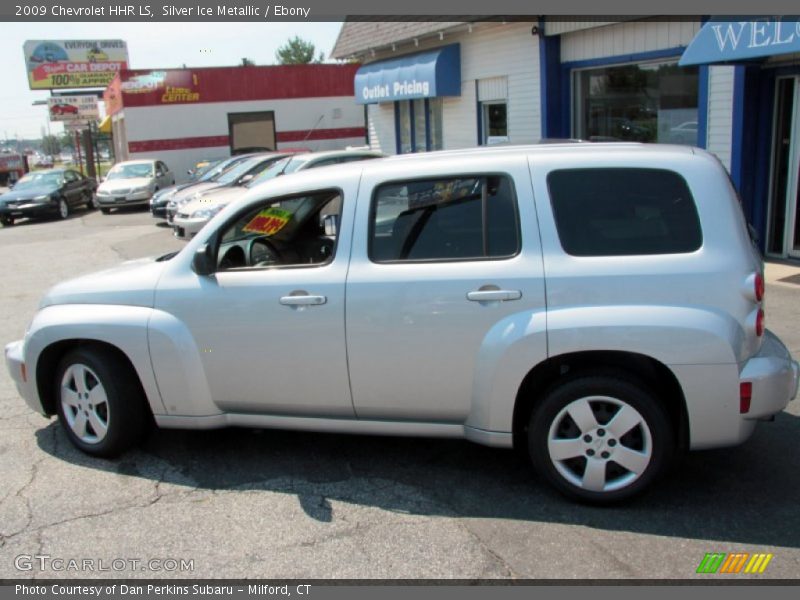 Silver Ice Metallic / Ebony 2009 Chevrolet HHR LS