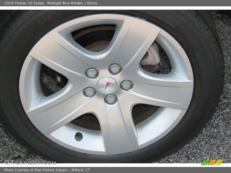 Midnight Blue Metallic / Ebony 2009 Pontiac G6 Sedan