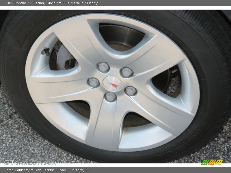 Midnight Blue Metallic / Ebony 2009 Pontiac G6 Sedan