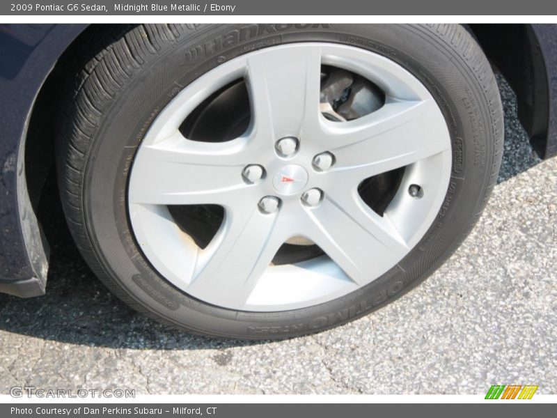 Midnight Blue Metallic / Ebony 2009 Pontiac G6 Sedan