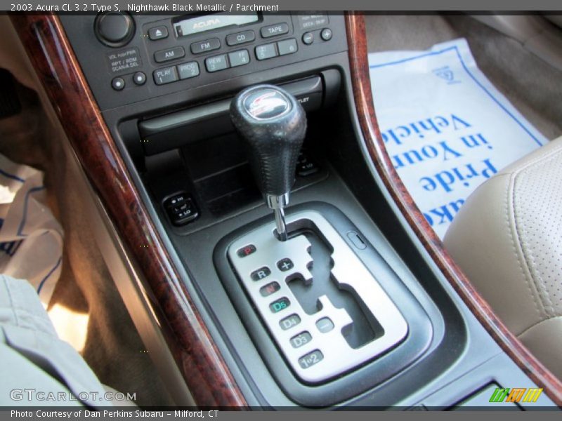 Nighthawk Black Metallic / Parchment 2003 Acura CL 3.2 Type S