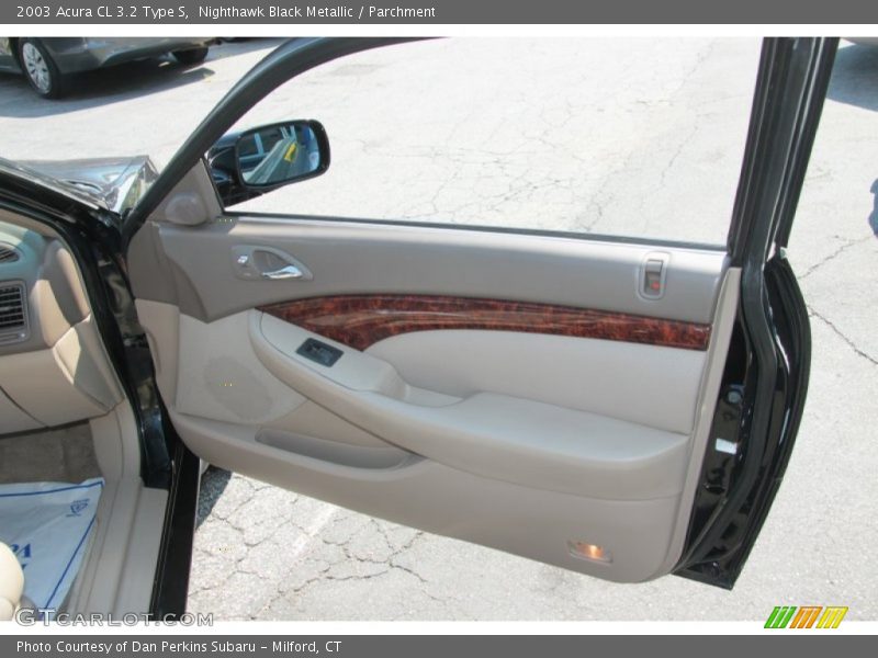 Nighthawk Black Metallic / Parchment 2003 Acura CL 3.2 Type S