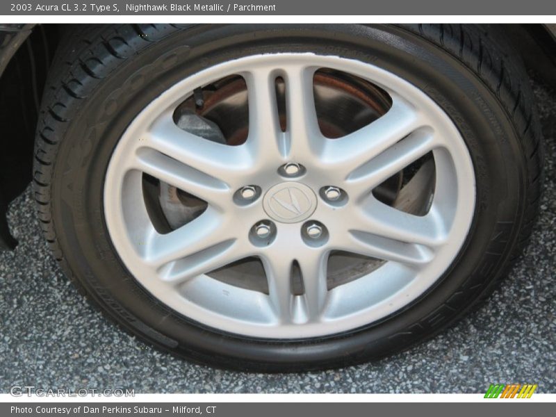 Nighthawk Black Metallic / Parchment 2003 Acura CL 3.2 Type S