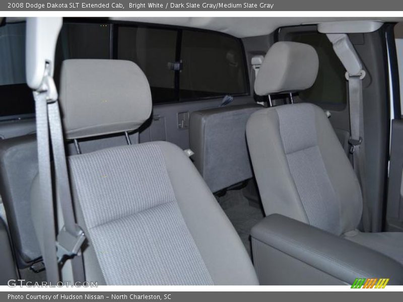 Bright White / Dark Slate Gray/Medium Slate Gray 2008 Dodge Dakota SLT Extended Cab