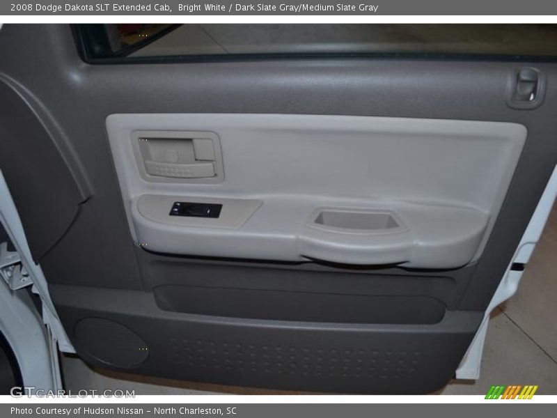 Bright White / Dark Slate Gray/Medium Slate Gray 2008 Dodge Dakota SLT Extended Cab