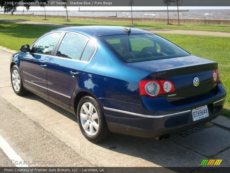 Shadow Blue / Pure Beige 2006 Volkswagen Passat 2.0T Sedan