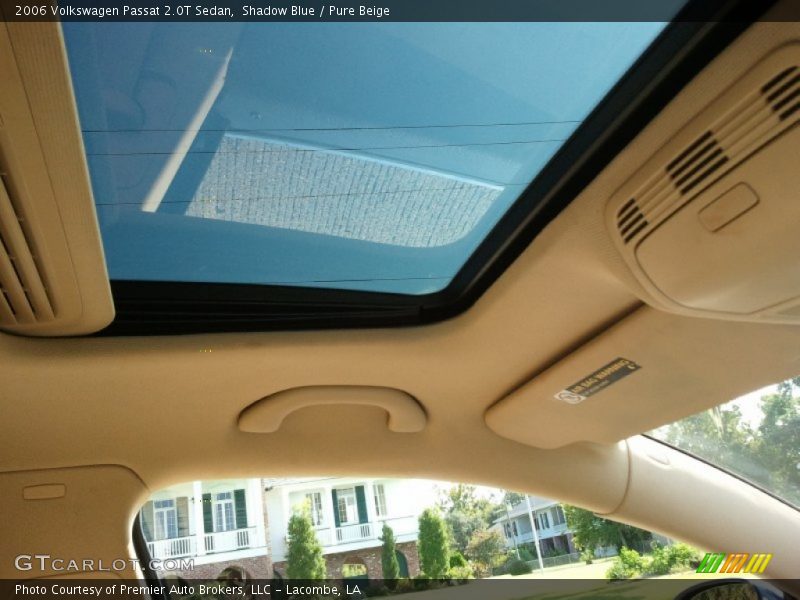 Shadow Blue / Pure Beige 2006 Volkswagen Passat 2.0T Sedan