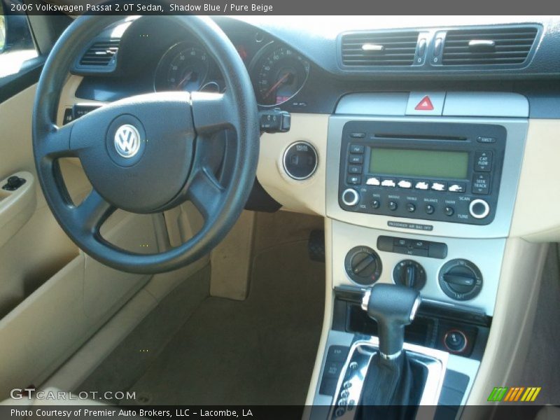 Shadow Blue / Pure Beige 2006 Volkswagen Passat 2.0T Sedan
