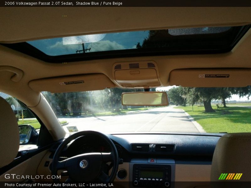 Shadow Blue / Pure Beige 2006 Volkswagen Passat 2.0T Sedan