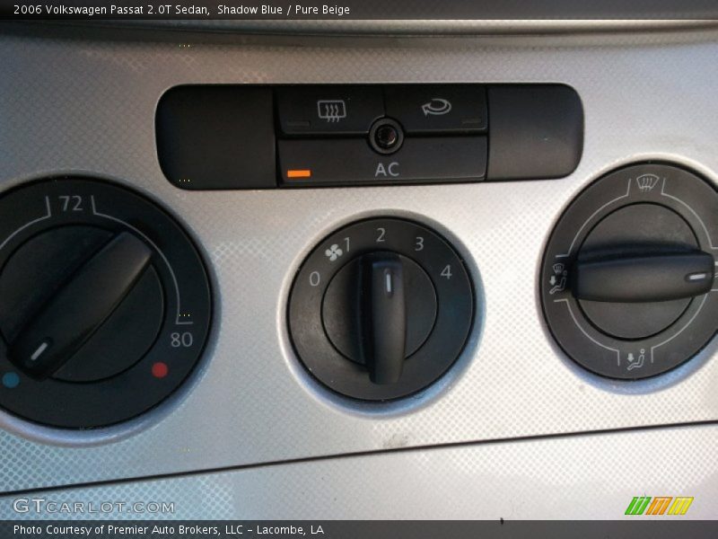 Shadow Blue / Pure Beige 2006 Volkswagen Passat 2.0T Sedan