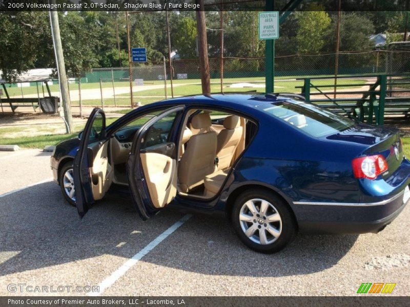 Shadow Blue / Pure Beige 2006 Volkswagen Passat 2.0T Sedan