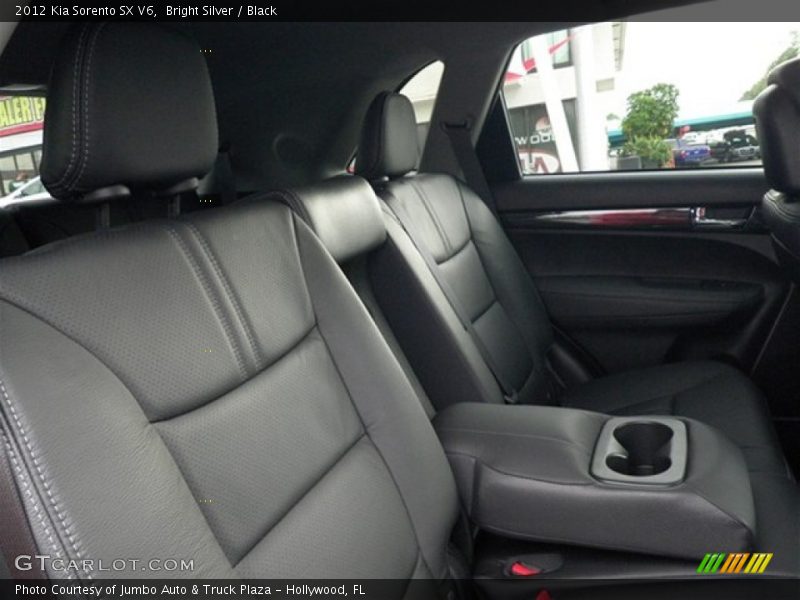 Bright Silver / Black 2012 Kia Sorento SX V6