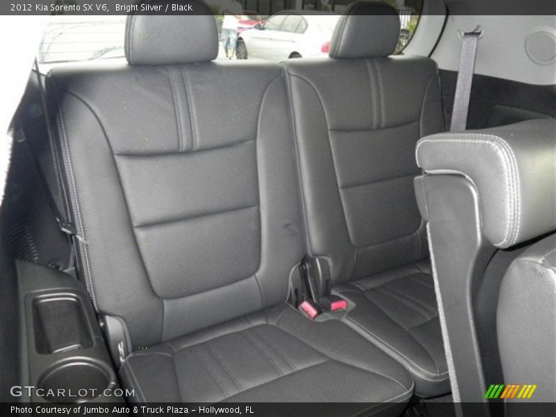Bright Silver / Black 2012 Kia Sorento SX V6