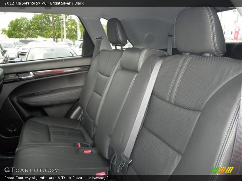 Bright Silver / Black 2012 Kia Sorento SX V6