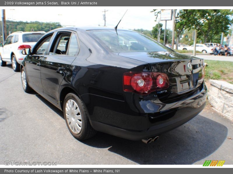 Black Uni / Anthracite 2009 Volkswagen Jetta S Sedan